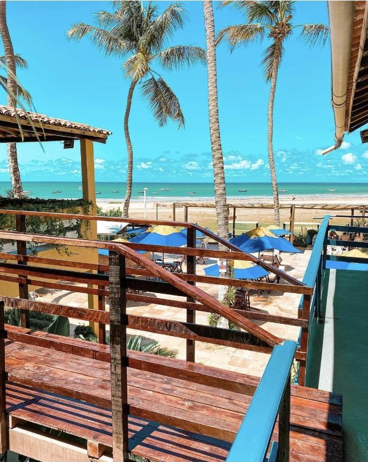 Pousada E Restaurante Sombra Dos Coqueiros Trairi Bagian luar foto