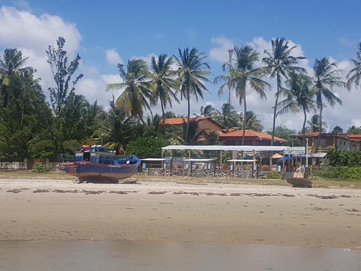 Pousada E Restaurante Sombra Dos Coqueiros Trairi Bagian luar foto