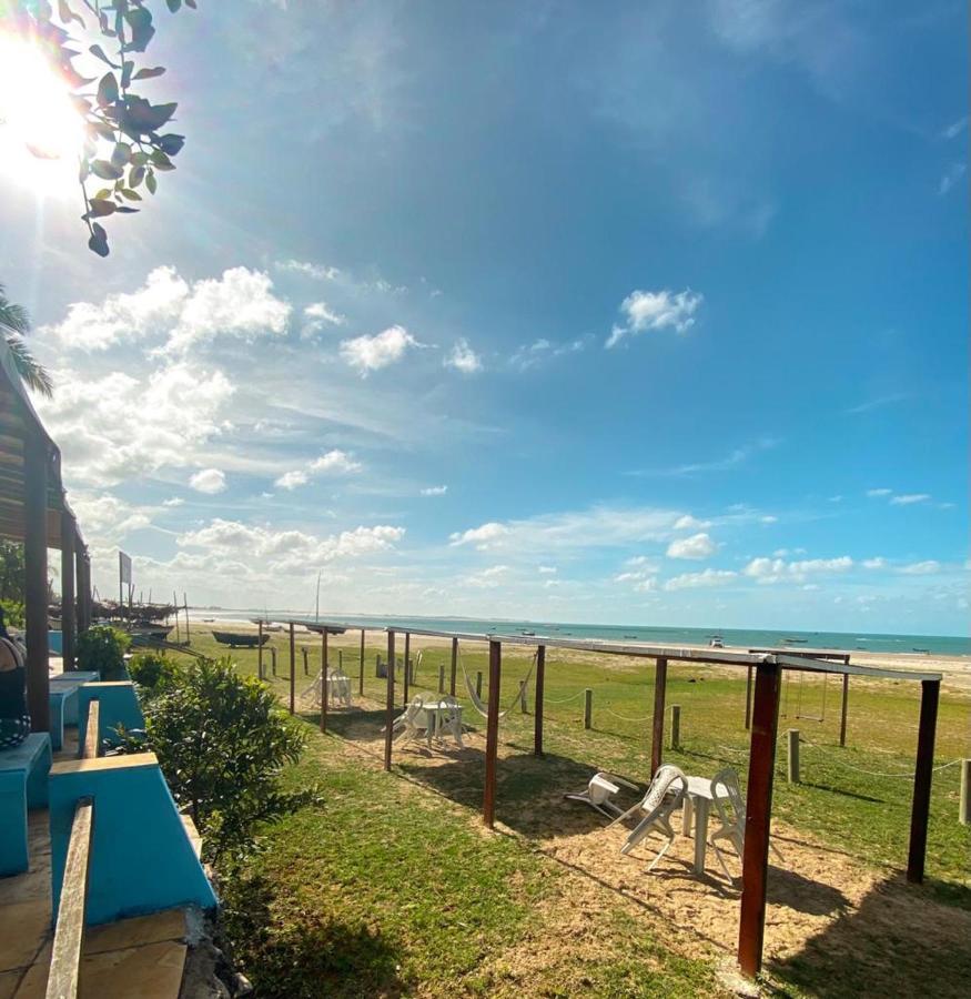 Pousada E Restaurante Sombra Dos Coqueiros Trairi Bagian luar foto