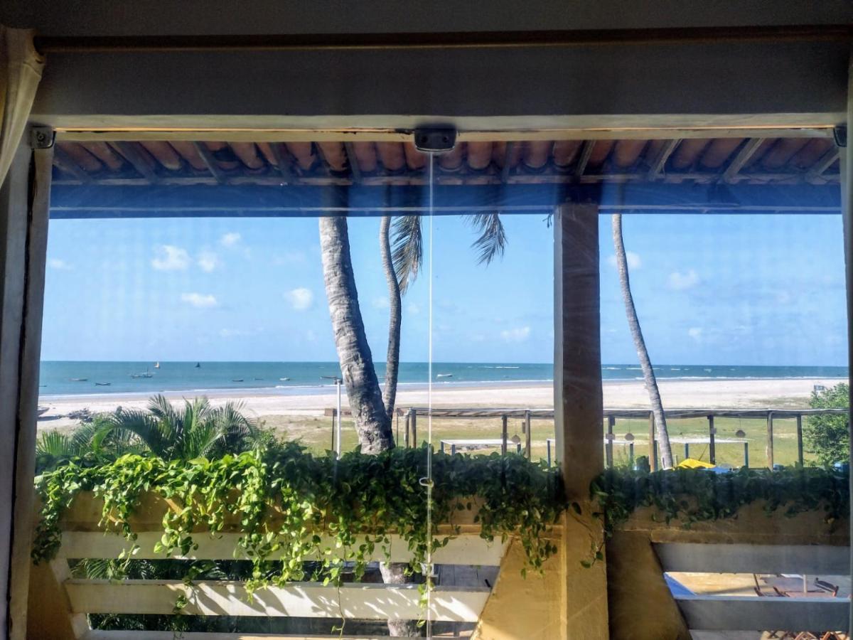 Pousada E Restaurante Sombra Dos Coqueiros Trairi Bagian luar foto