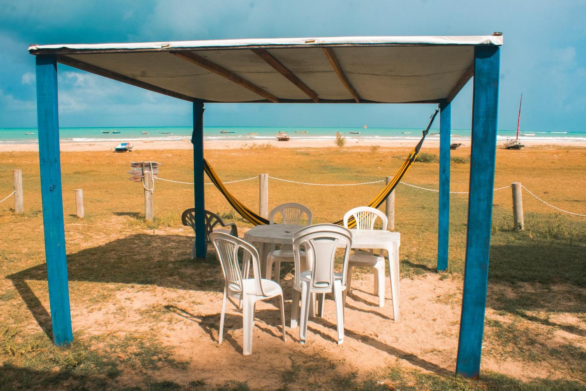 Pousada E Restaurante Sombra Dos Coqueiros Trairi Bagian luar foto